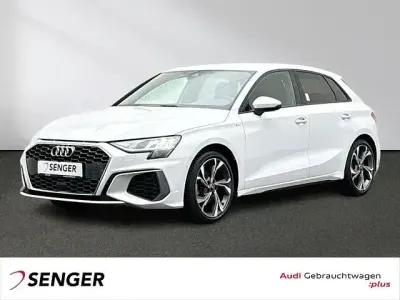 Gebraucht Audi A3 S-Line 150 PS (110 kW) 2023 Gletscherweiß Limousine