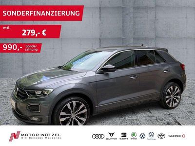 Gebraucht VW T-Roc R-line 150 PS (110 kW) 2020 Indiumgrau metallic SUV