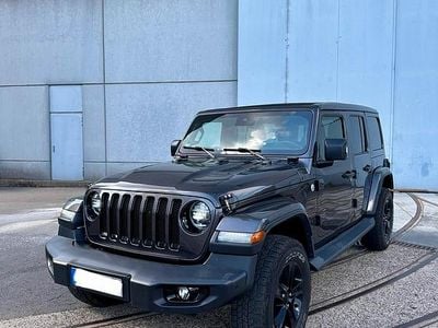 Second-hand Jeep Wrangler Unlimited Night Eagle 200 CP (147 kW) 2020 Gri SUV