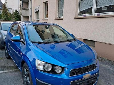 Gebraucht Chevrolet Aveo 86 PS (63 kW) 2011 Blau Kleinwagen