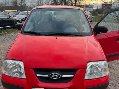 Gebraucht Hyundai Atos 63 PS (46 kW) 2008 Rot Kleinwagen