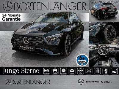 Schwarz Gebraucht 2024 Mercedes A250 Advanced Plus Limousine | 33.998 € (Etwas zu teuer)
