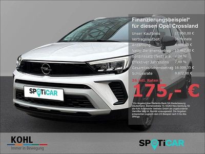 Gebraucht Opel Crossland Elegance 110 PS (80 kW) 2024 Weiss SUV