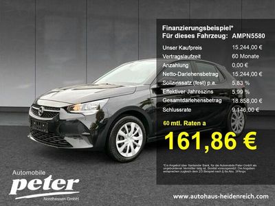 Gebraucht Opel Corsa-e Edition 100 kW (136 PS) 2022 Schwarz Kleinwagen