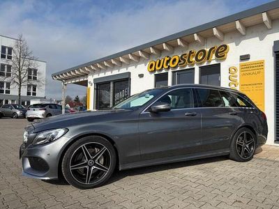 Gebraucht Mercedes C220 AMG line 170 PS (125 kW) 2017 Grau Kombi