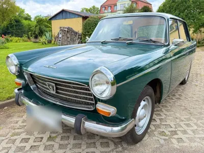 Brugt Peugeot 404 68 HK (50 kW) 1971 Grøn Sedan