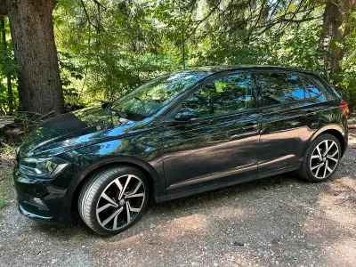 Gebraucht VW Polo Highline 116 PS (85 kW) 2019 Schwarz Kleinwagen