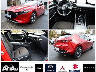 Gebraucht Mazda 3 Exclusive-Line 186 PS (136 kW) 2023 Magmarot Limousine