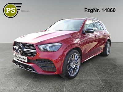 Rot Gebraucht 2021 Mercedes GLE350 AMG line SUV | 47.980 € (Fairer Preis)