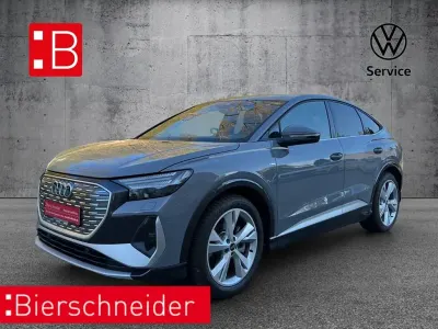 Gebraucht Audi Q4 Sportback e-tron S-Line 210 kW (286 PS) 2024 Grau SUV