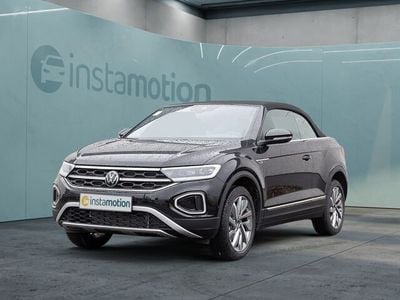Gebraucht VW T-Roc Cabriolet Move 110 PS (80 kW) 2023 Schwarz Cabrio