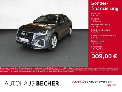Używany Audi Q2 S-Line 150 KM (110 kW) 2024 Szary SUV