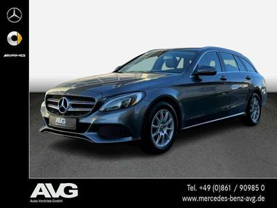 gebraucht Mercedes C200 C 200T-Modell Avantgarde LED SHZ Garmin MAP Navi