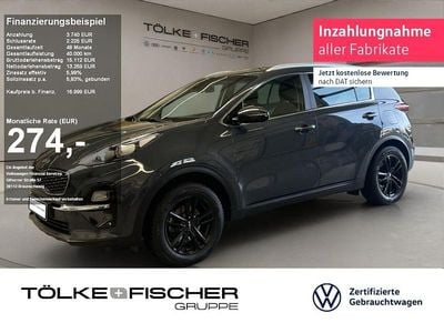 Gebraucht Kia Sportage Vision 132 PS (97 kW) 2020 (h8g) dark penta metal m (metallic) SUV