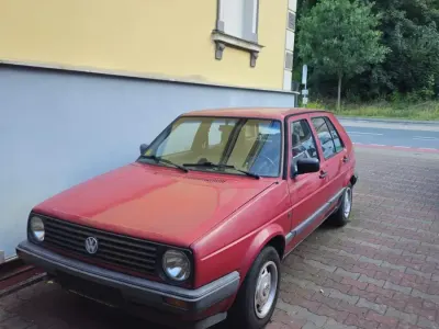 Używany VW Golf II 80 KM (58 kW) 1991 Czerwony Hatchback