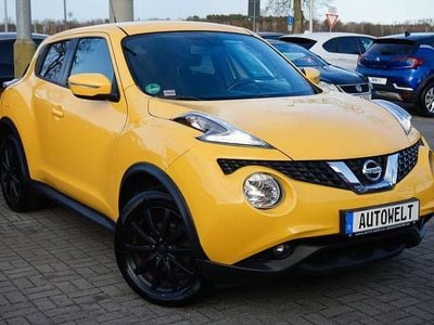 Gebraucht Nissan Juke Acenta 116 PS (85 kW) 2014 Gelb SUV