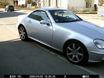 Gebraucht Mercedes SLK230 197 PS (144 kW) 2000 Silber Cabrio