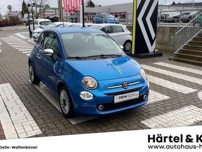 Gebraucht Fiat 500 Mirror 69 PS (50 kW) 2017 Blau Kleinwagen
