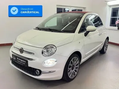 Gebraucht Fiat 500 Lounge 105 PS (77 kW) 2017 Weiß Kleinwagen