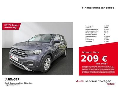 Gebraucht VW T-Cross Basis 110 PS (80 kW) 2022 Rauchgrau SUV