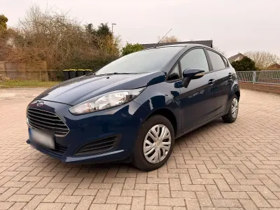 Gebraucht Ford Fiesta 2014 Blau Kleinwagen