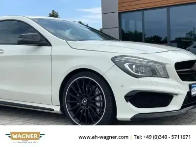 Gebraucht Mercedes CLA45 AMG Shooting Brake AMG 381 PS (280 kW) 2016 Weiß Kombi