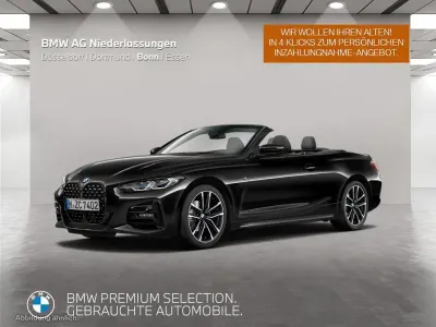 Gebraucht BMW 420 Cabriolet M Sport 184 PS (135 kW) 2022 Schwarz Cabrio