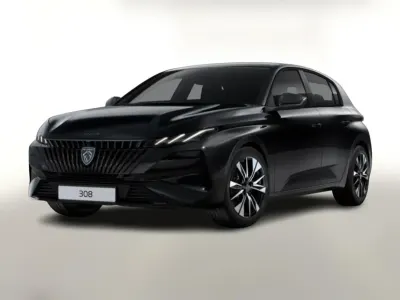 Neu Peugeot 308 Allure 131 PS (96 kW) 2026 Perla nera schwarz metallic Limousine
