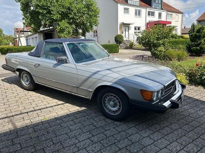 Second-hand Mercedes SL380 204 CP (150 kW) 1984 Argintiu Cabrio