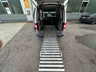 gebraucht VW Caddy Life-Rollstuhlrampe-