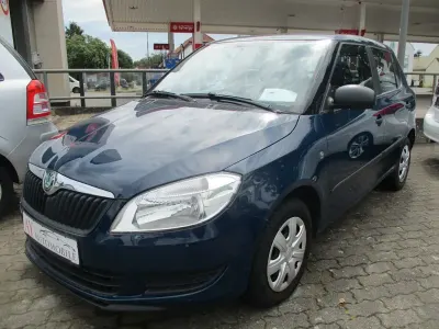 Gebraucht Skoda Fabia Special 60 PS (44 kW) 2011 Blau Limousine