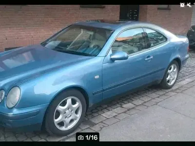 Gebraucht Mercedes CLK200 136 PS (100 kW) 1998 Blau Coupé