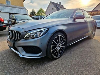 Usata Mercedes C250 AMG 204 CV (150 kW) 2017 Grigio Berlina