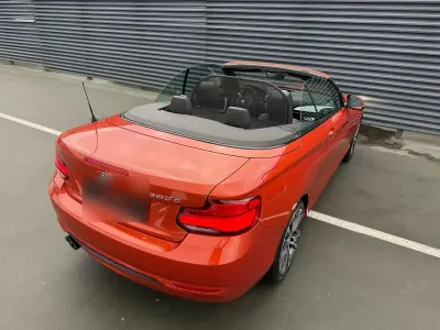Gebraucht BMW 220 190 PS (139 kW) 2015 Orange Cabrio