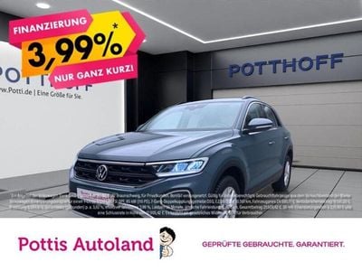 Blau Gebraucht 2024 VW T-Roc Life SUV | 27.997 € (Guter Preis)