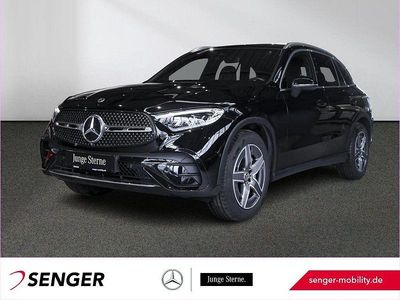 Gebraucht Mercedes GLC220 AMG line 197 PS (144 kW) 2023 Unilack schwarz SUV