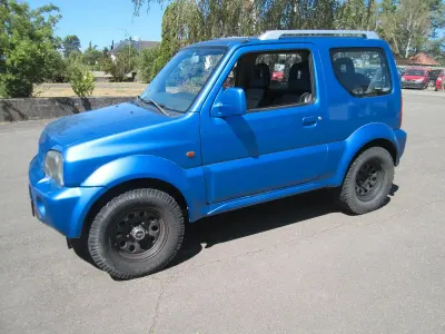 Gebraucht Suzuki Jimny 80 PS (58 kW) 2002 Blau SUV