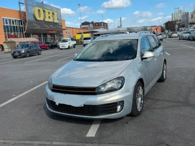 Gebraucht VW Golf VI 122 PS (89 kW) 2009 Silber Kleinwagen