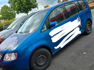 Używany VW Touran 2003 Niebieski Minivan