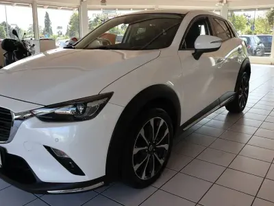 Gebraucht Mazda CX-3 121 PS (88 kW) 2018 Weiß SUV