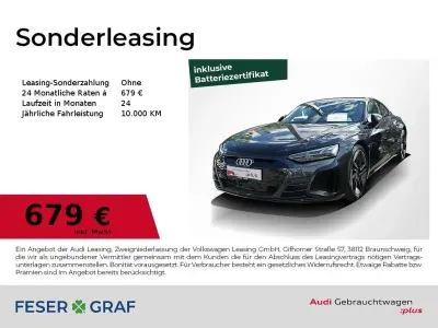 Gebraucht Audi e-tron GT quattro Sport 350 kW (476 PS) 2023 Mythosschwarz metallic Limousine
