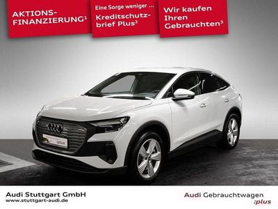 Gebraucht Audi Q4 Sportback e-tron Advanced 150 kW (204 PS) 2023 Gletscherweiß metallic SUV