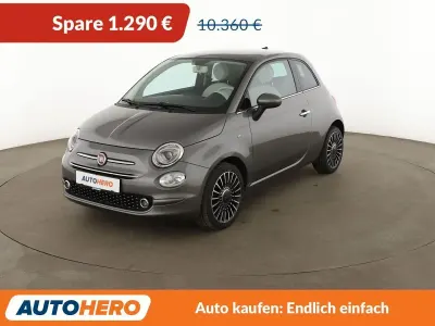 Gebraucht Fiat 500 Lounge 69 PS (50 kW) 2018 Grau Kleinwagen