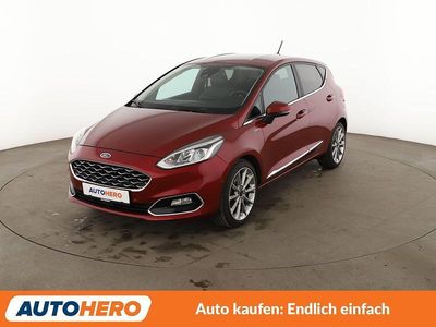 Gebraucht Ford Fiesta Vignale 125 PS (91 kW) 2018 Rot Kleinwagen