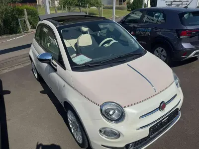 Gebraucht Fiat 500C Lounge 105 PS (77 kW) 2018 Bicolor lackierung elfenbein Cabrio