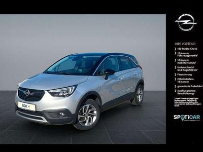 Usata Opel Crossland X Innovation 110 CV (80 kW) 2017 Argento SUV