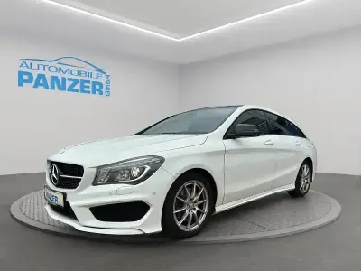 Gebraucht Mercedes CLA220 AMG line 177 PS (130 kW) 2015 Weiß Coupé