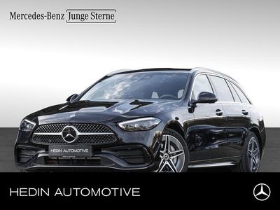 Schwarz Gebraucht 2024 Mercedes C300e AMG Limousine | 42.800 € (Fairer Preis)