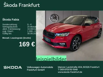 Neu Skoda Fabia Tour 116 PS (85 kW) 2026 Schwarz Kleinwagen