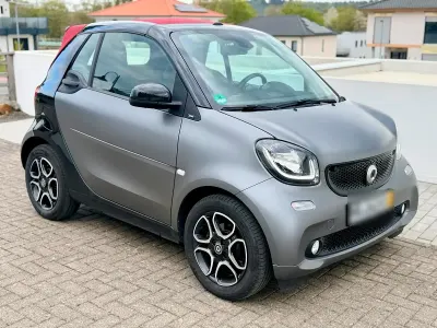 Usata Smart ForTwo Cabrio Prime 71 CV (52 kW) 2018 Grigio Cabrio